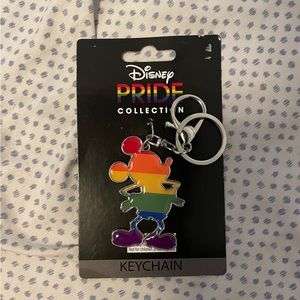 Disney Mickey Mouse pride keychain